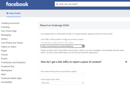 how to delete facebook account​