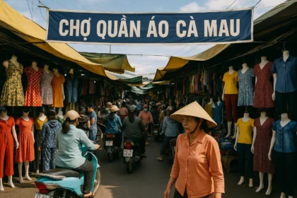 ca mau clothing market
