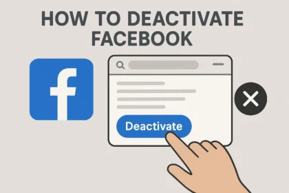 How to Deactivate Facebook
