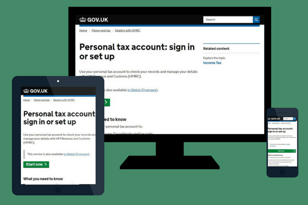 personal tax account