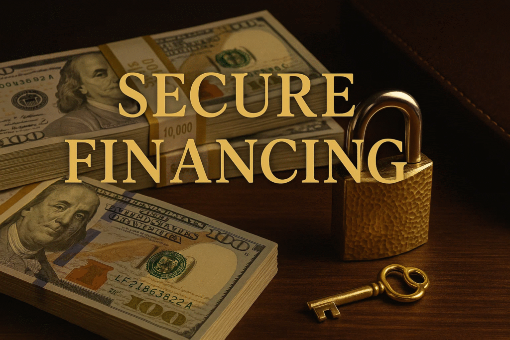 secure financing