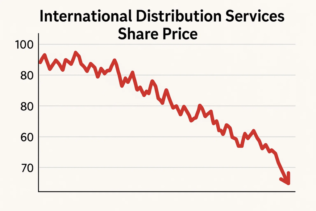 international distribution services share price